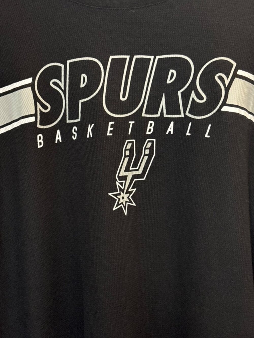 NBA San Antonio Spurs Long-Sleeve Shirt Black XL Basketball Spurs Basketball - Picture 6 of 16